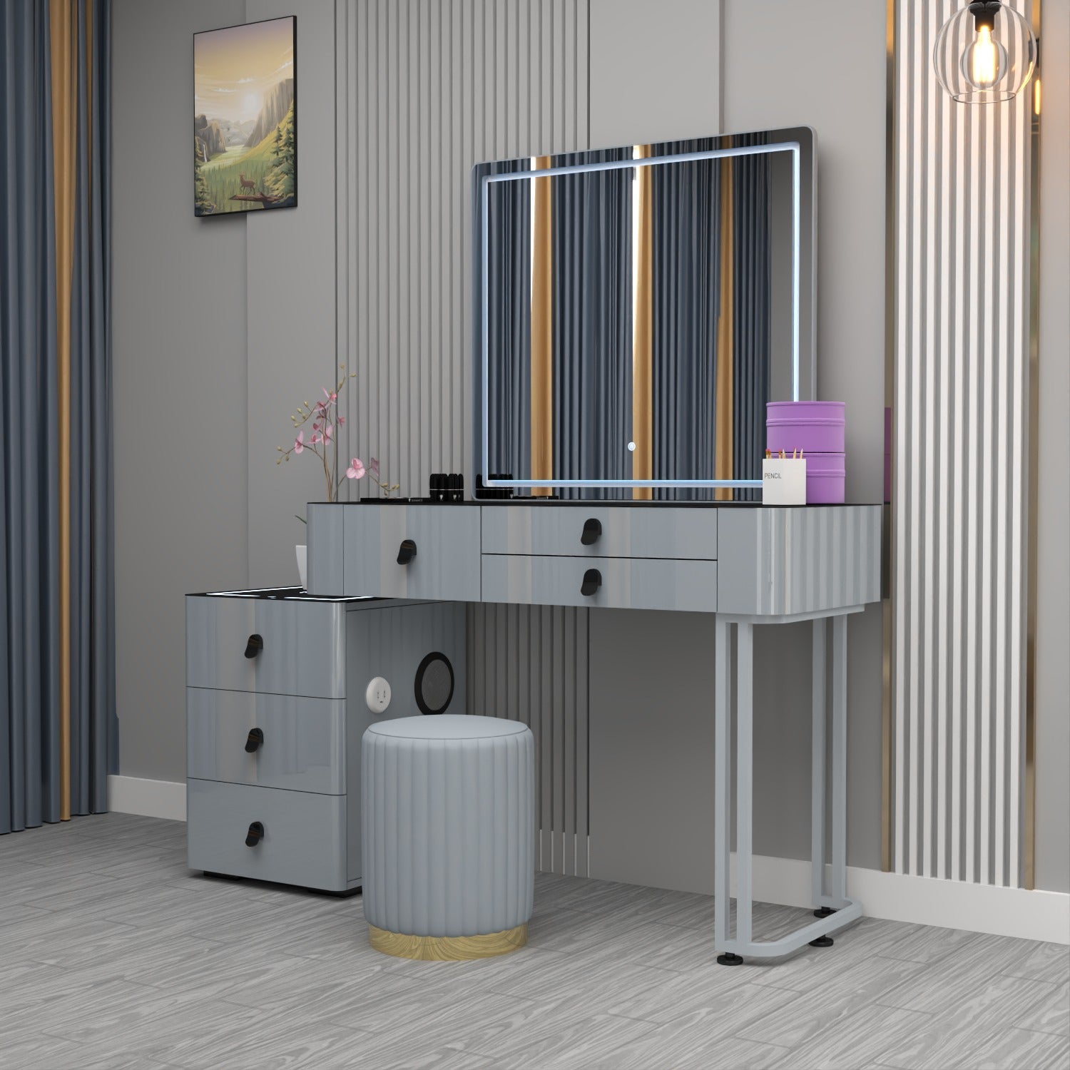 Grey