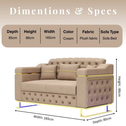 2 Seater Cream