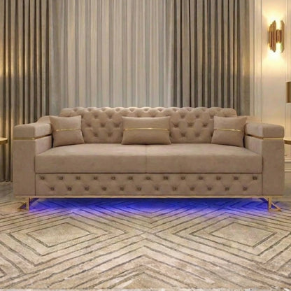 3 Seater Cream