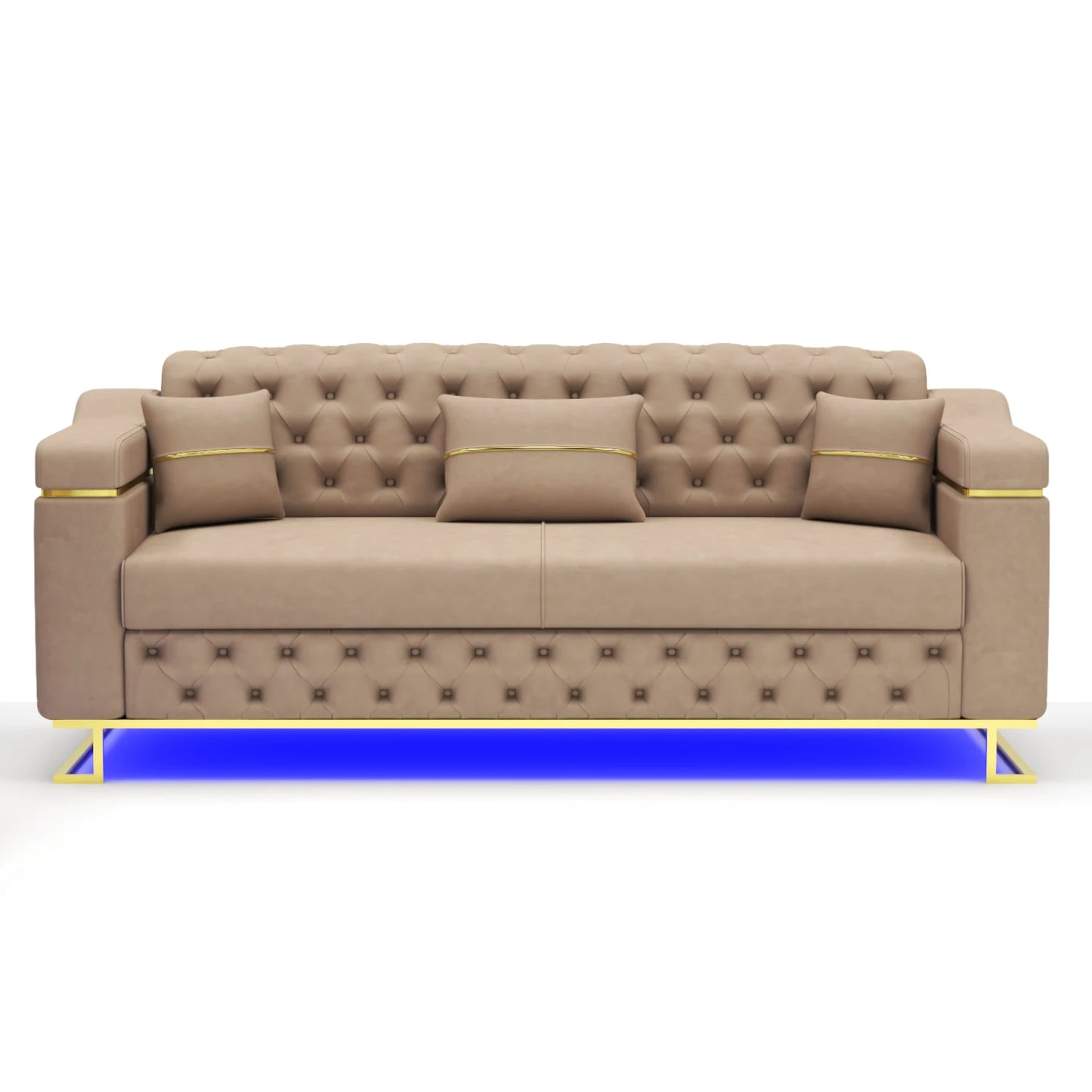 3 Seater Cream