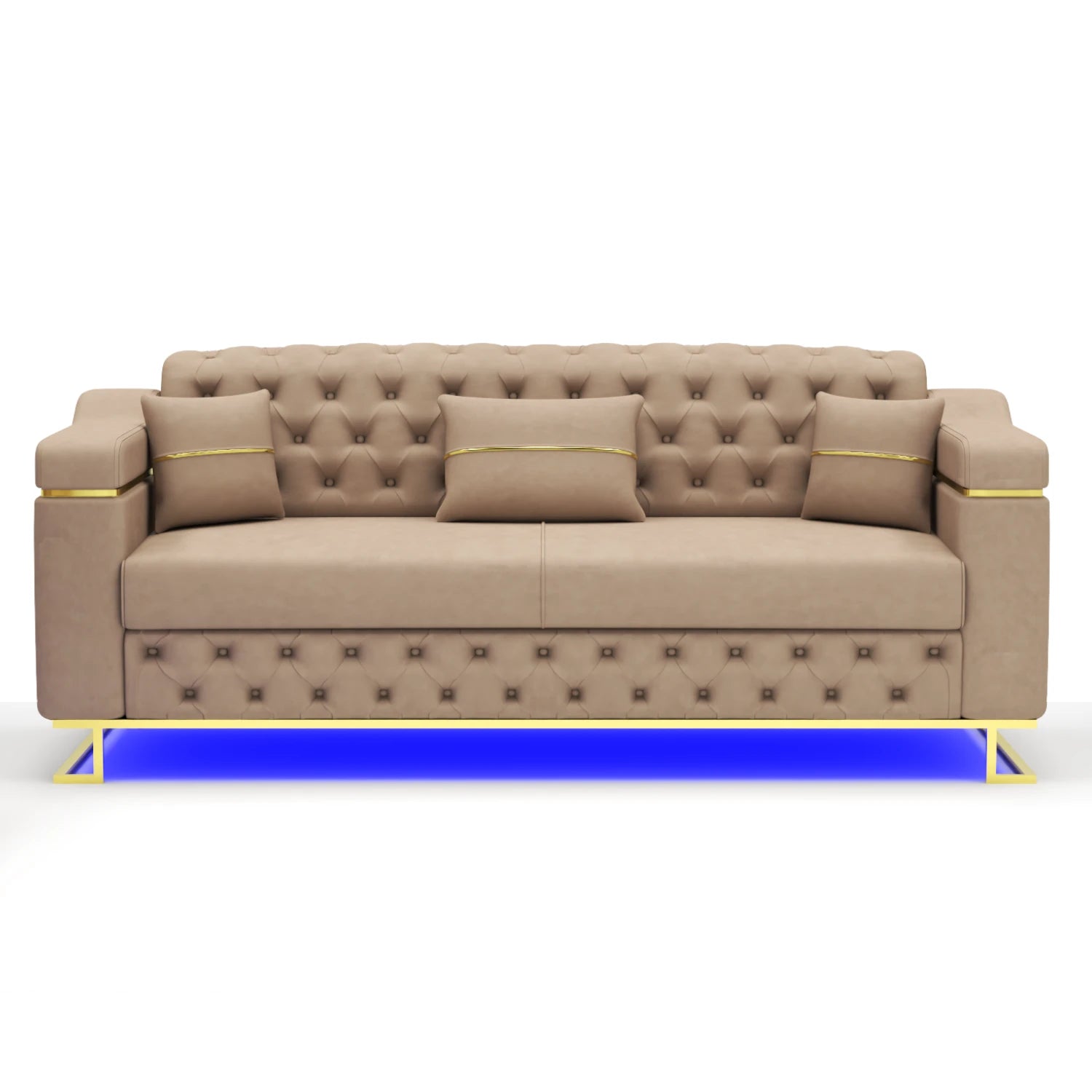 3 Seater Cream