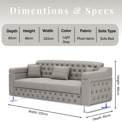 3+2 Seater Grey