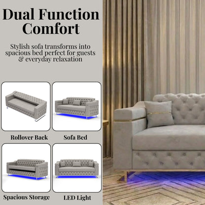 3 Seater Grey