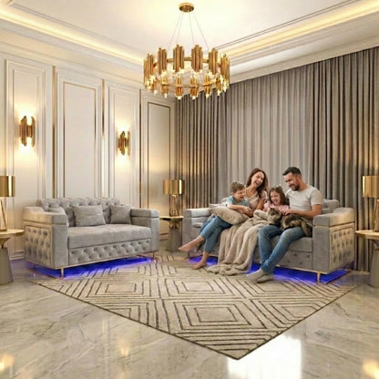 3 Seater Grey