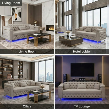 3 Seater Grey