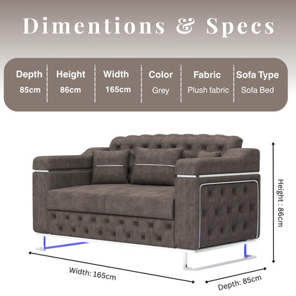 2 Seater DarkGrey