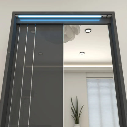 Porto 2 Doors Wardrobe | COLOR: Dark Gray | SIZE: 125cm 