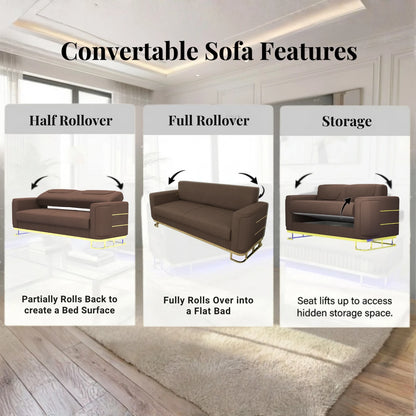 3+2 Seater Brown