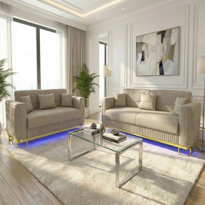 3+2 Seater Cream