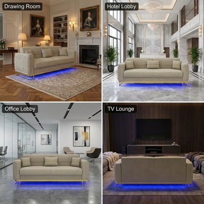 3+2 Seater Cream