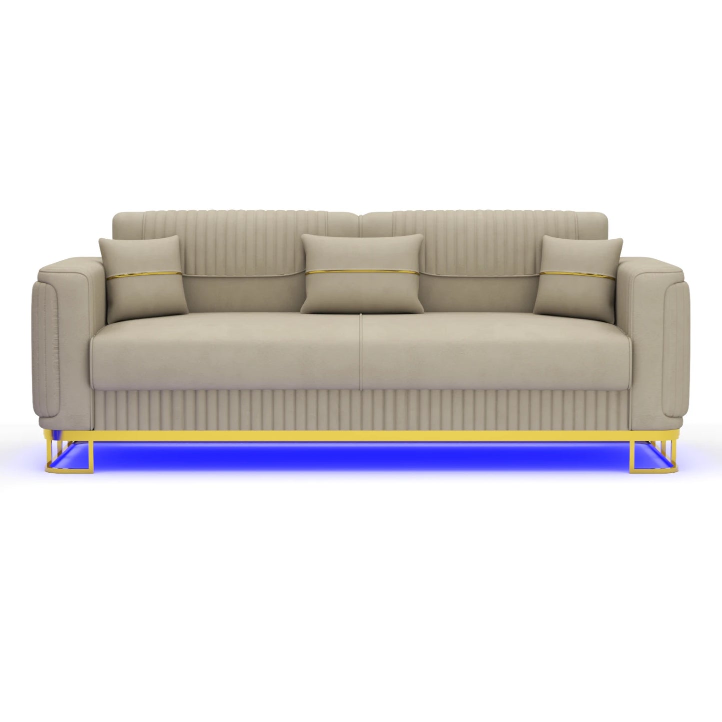 3 Seater Cream