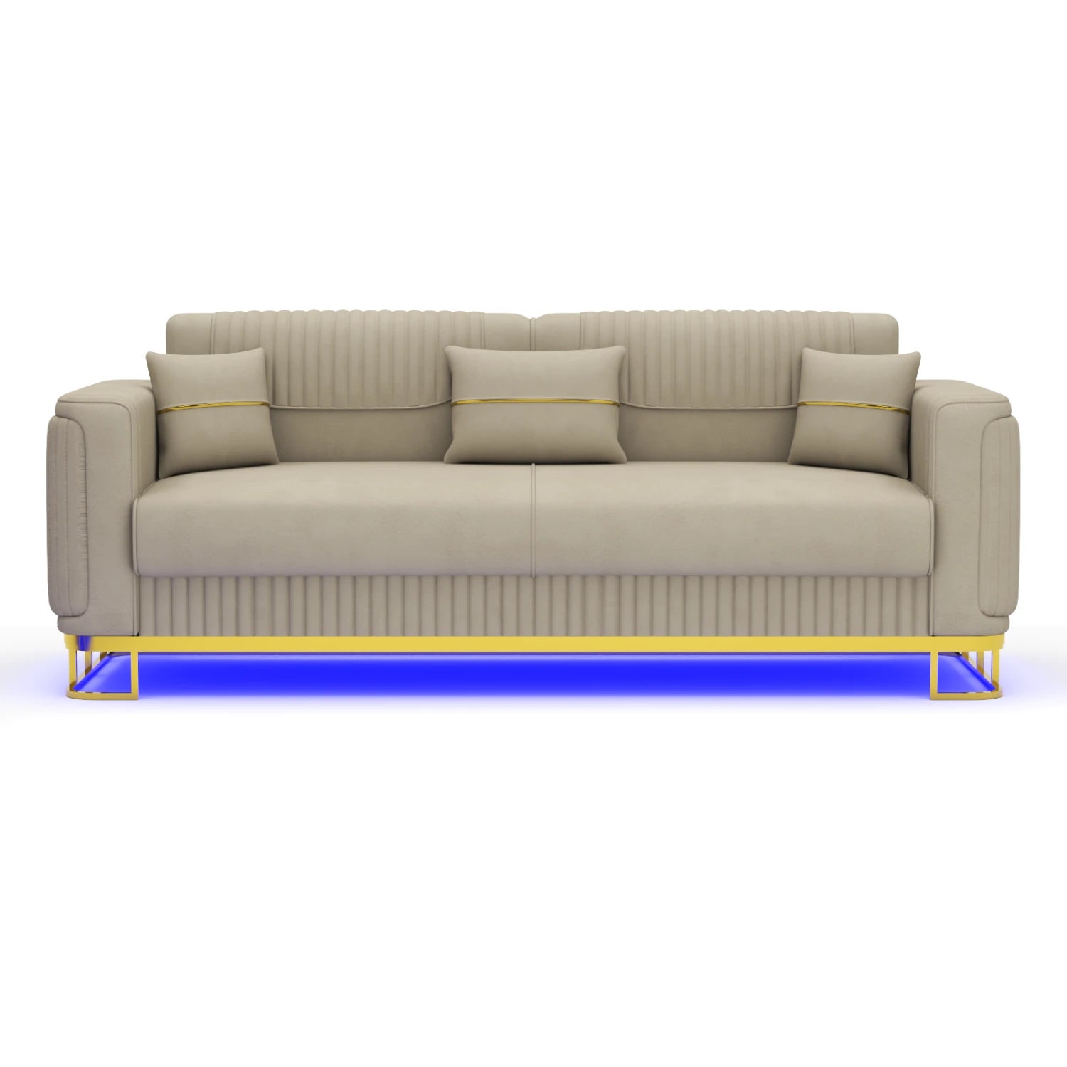 3 Seater Cream