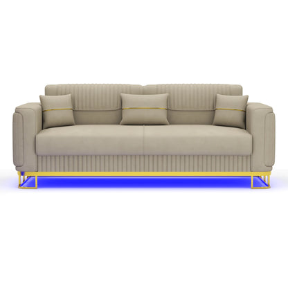 3 Seater Cream