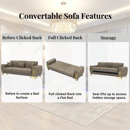 3 Seater Mink