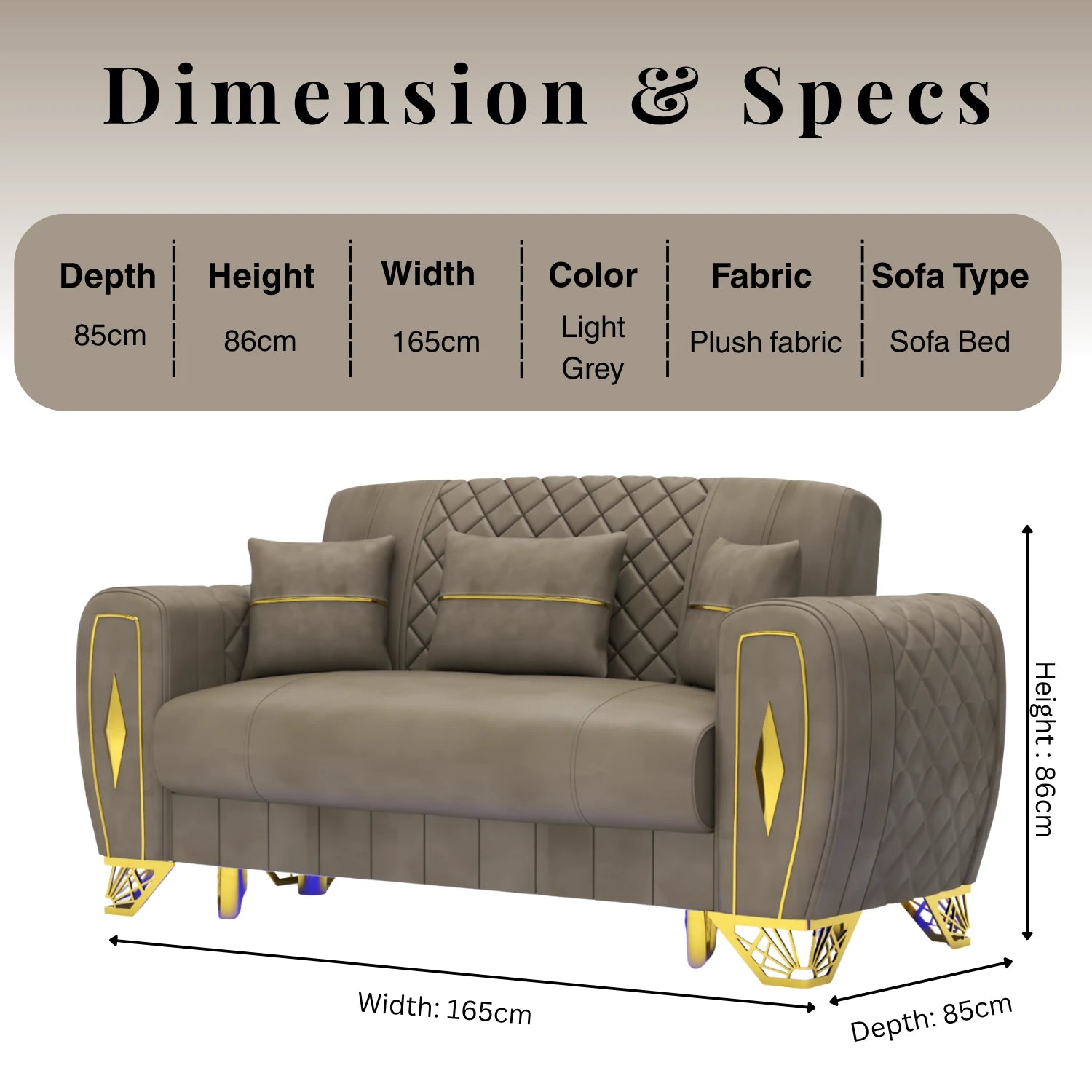 2 Seater Mink