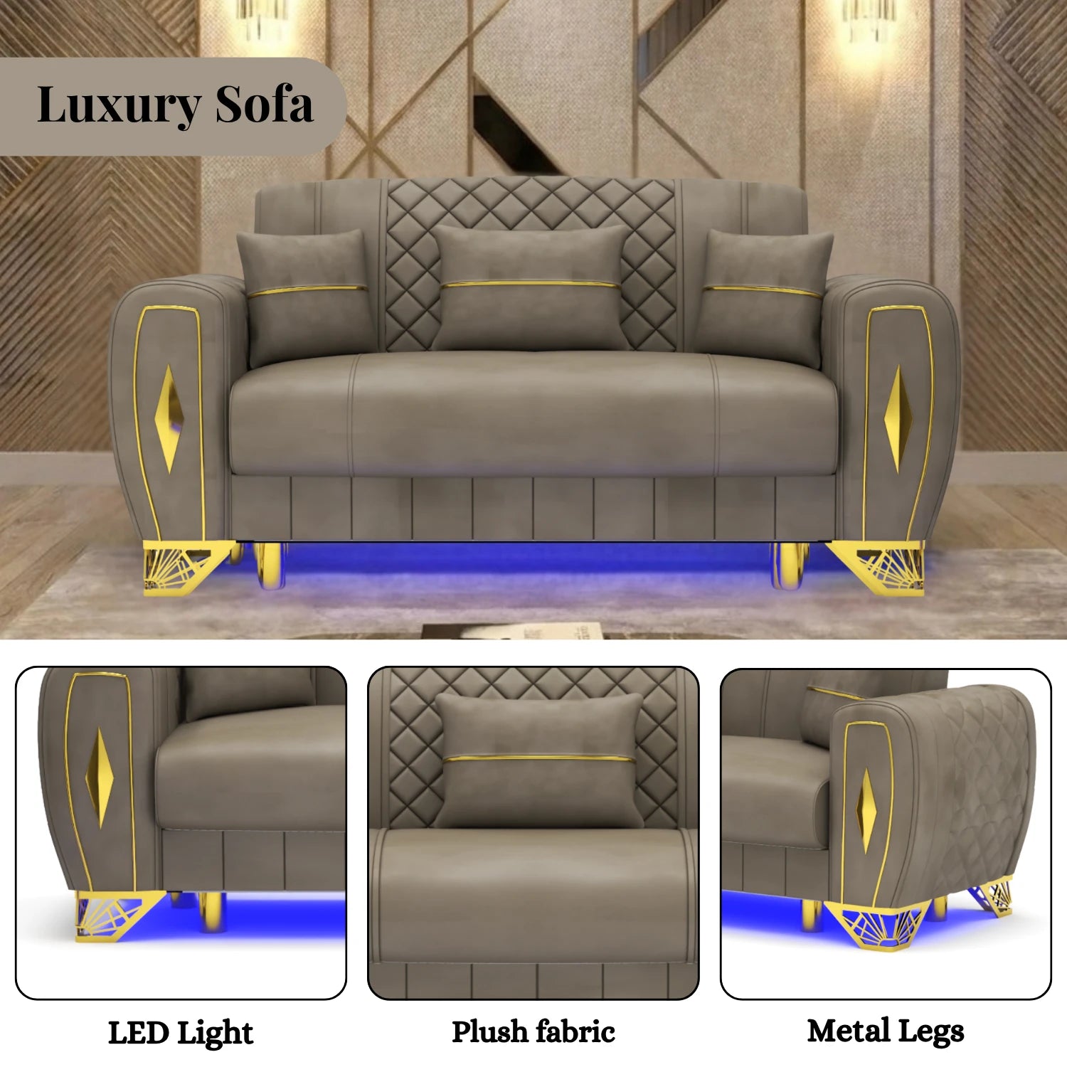 2 Seater Mink