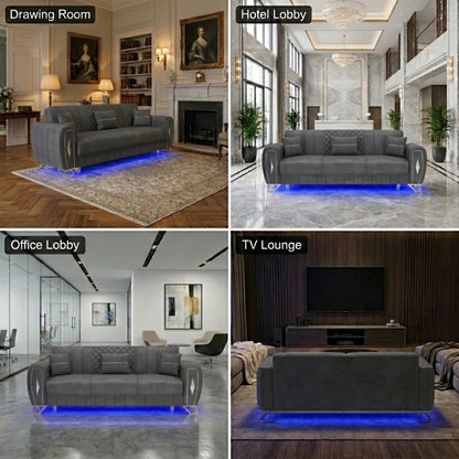 3 Seater Grey