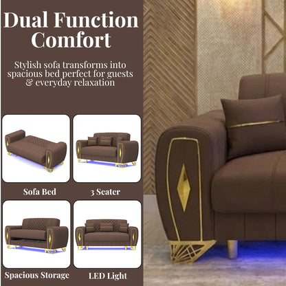 3+2 Seater Brown