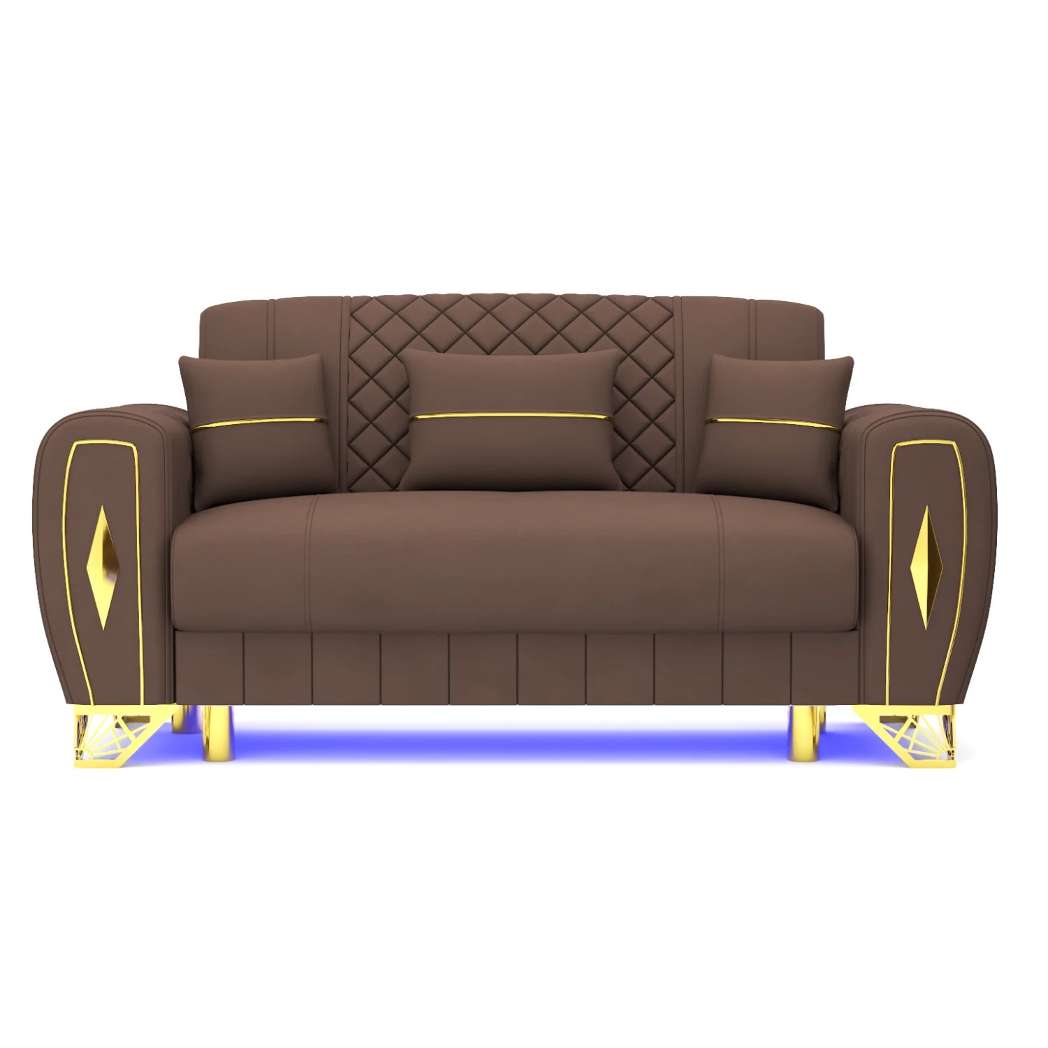 2 Seater Brown