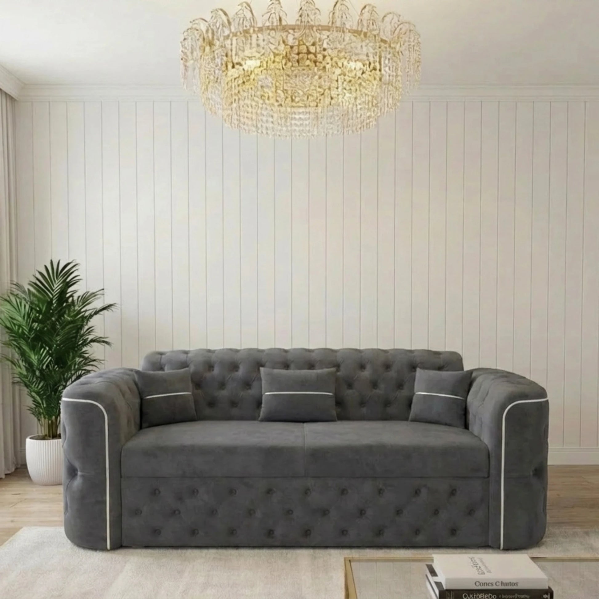 2 Seater Grey