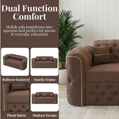 2 Seater Brown