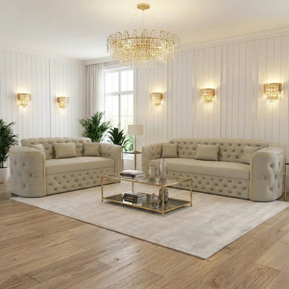 3+2 Seater Cream
