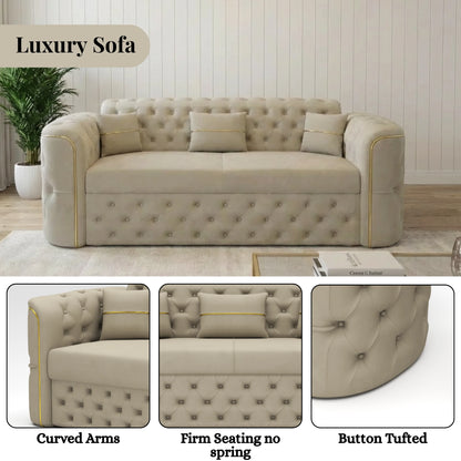 2 Seater Cream