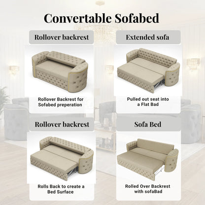3 Seater Cream