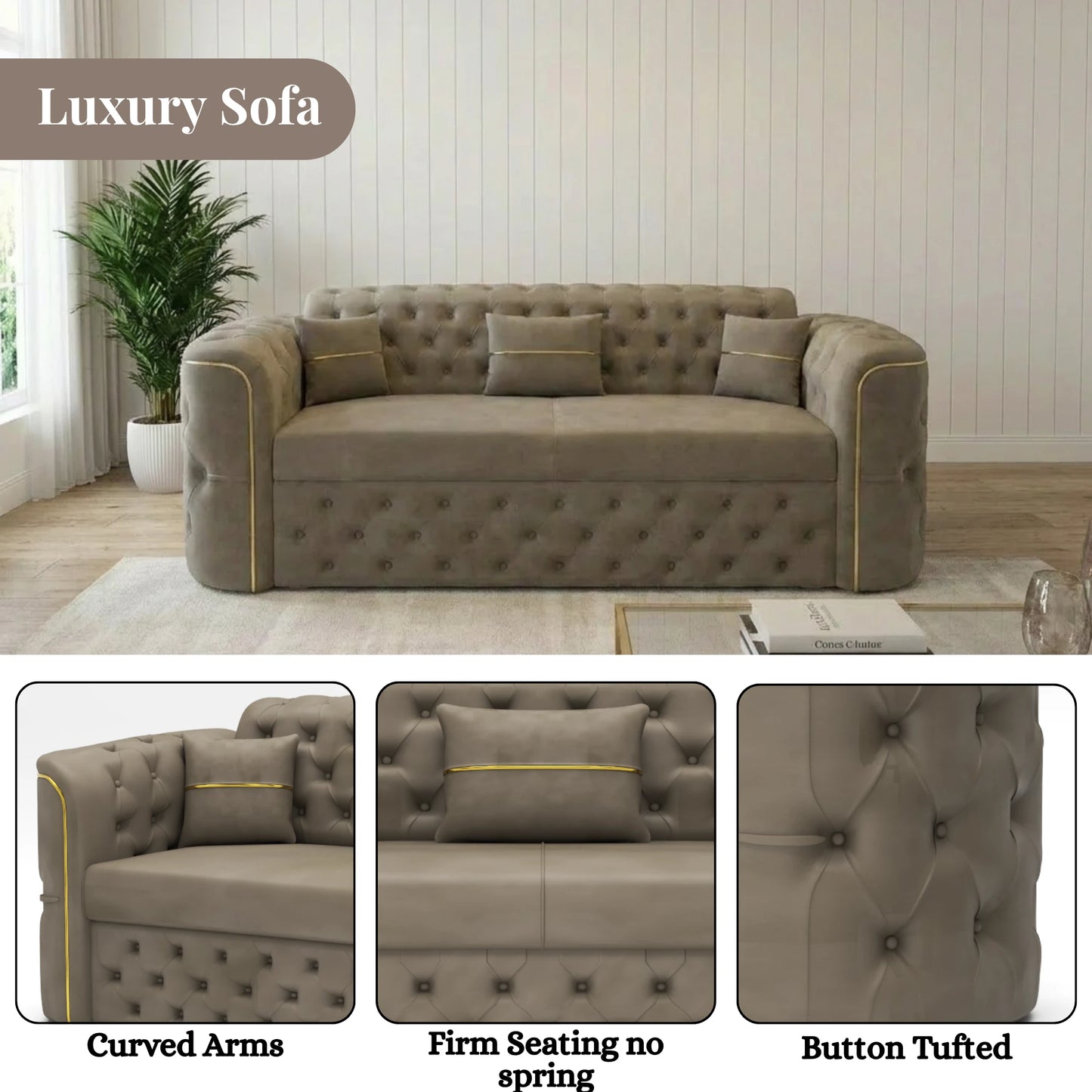 2 Seater Mink