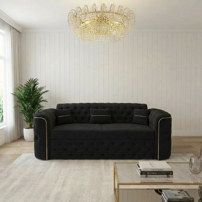 2 Seater Black