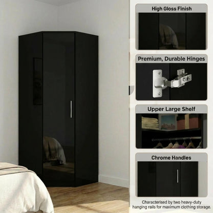 Verona 1 Door Corner Wardrobe