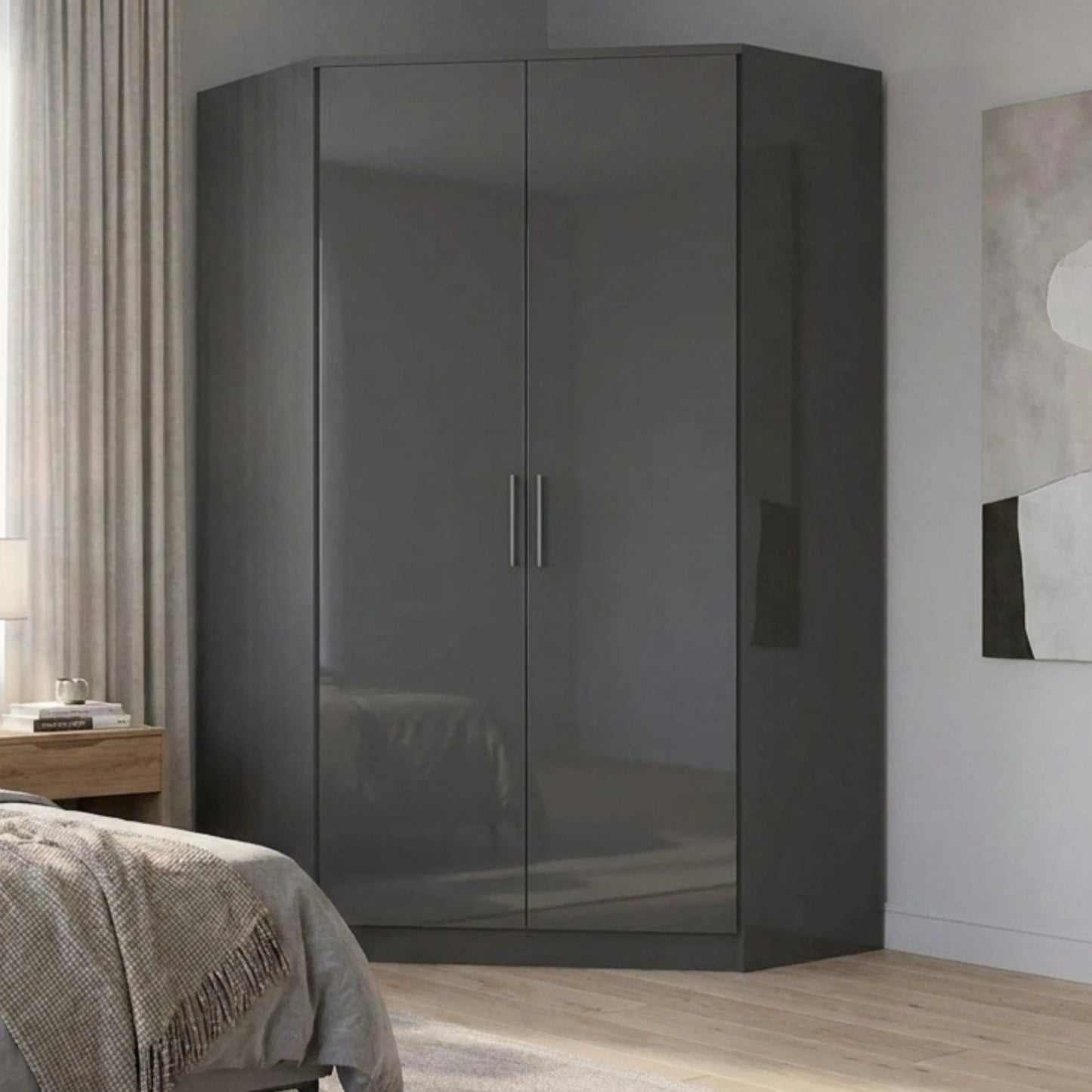 Verona Corner 2 Door Wardrobe