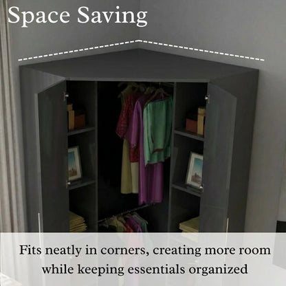 Verona Corner 2 Door Wardrobe